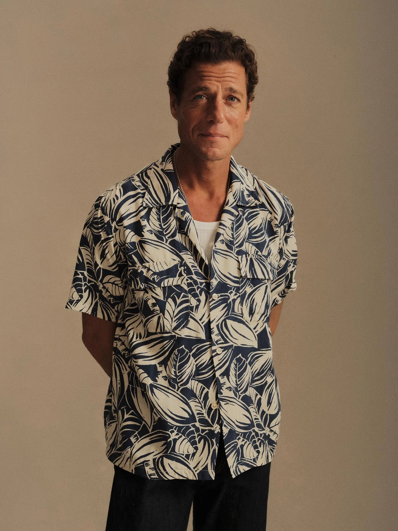 Linen Deuce Coupe Camp Shirt